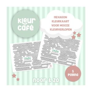 Ohuhu kleurkaart download hexagon