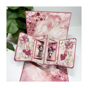 Leerzame les Pop up twist card