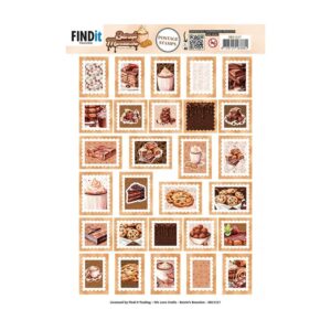 Stansvel sweet moments postzegels