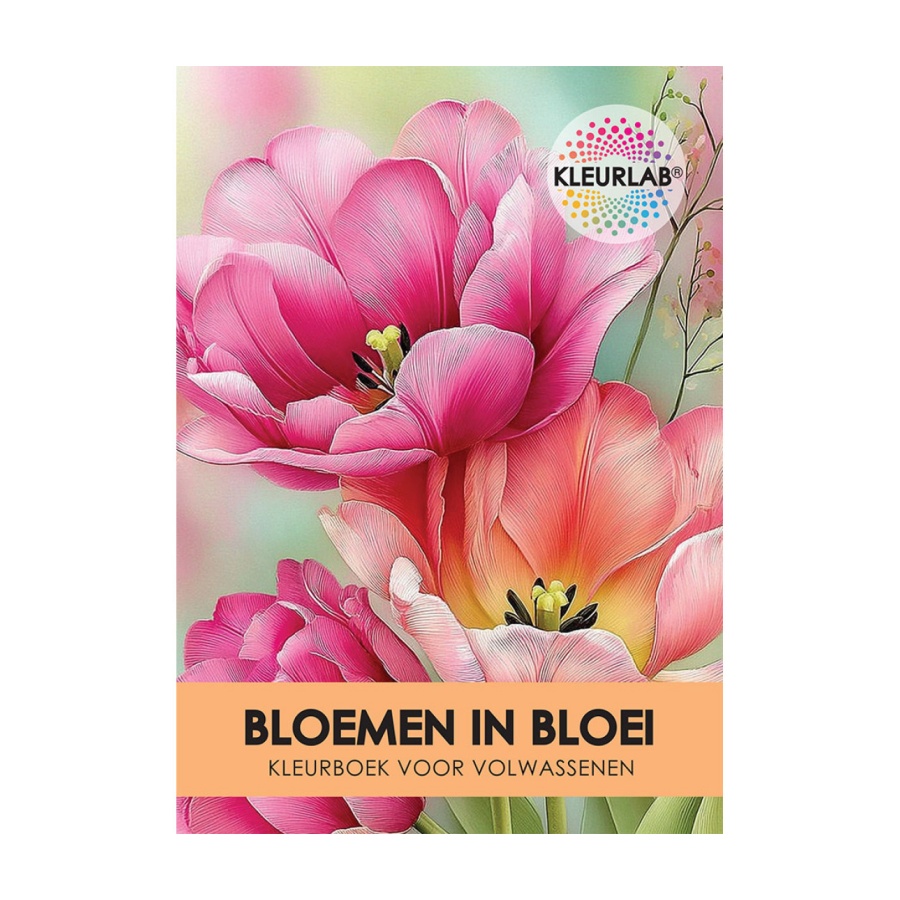 Kleurboek bloemen in bloei