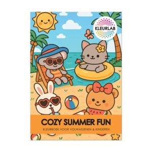 Kleurboek cozy summer