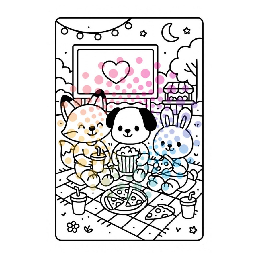 Kleurboek cozy summer - Afbeelding 3