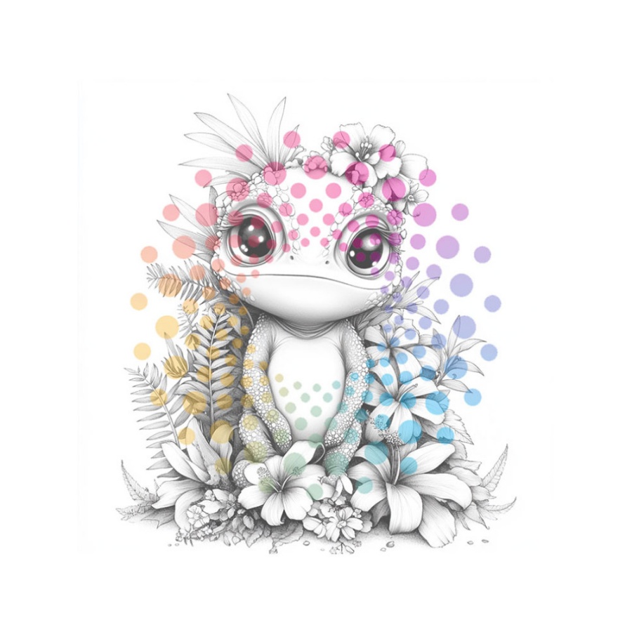 Kleurboek dierenparadijs - Afbeelding 4