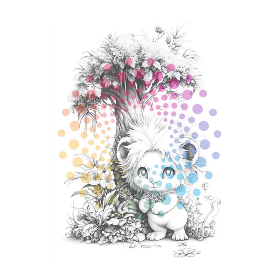 Kleurboek dierenparadijs - Afbeelding 3