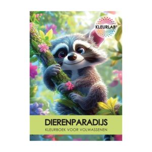 Kleurboek dierenparadijs