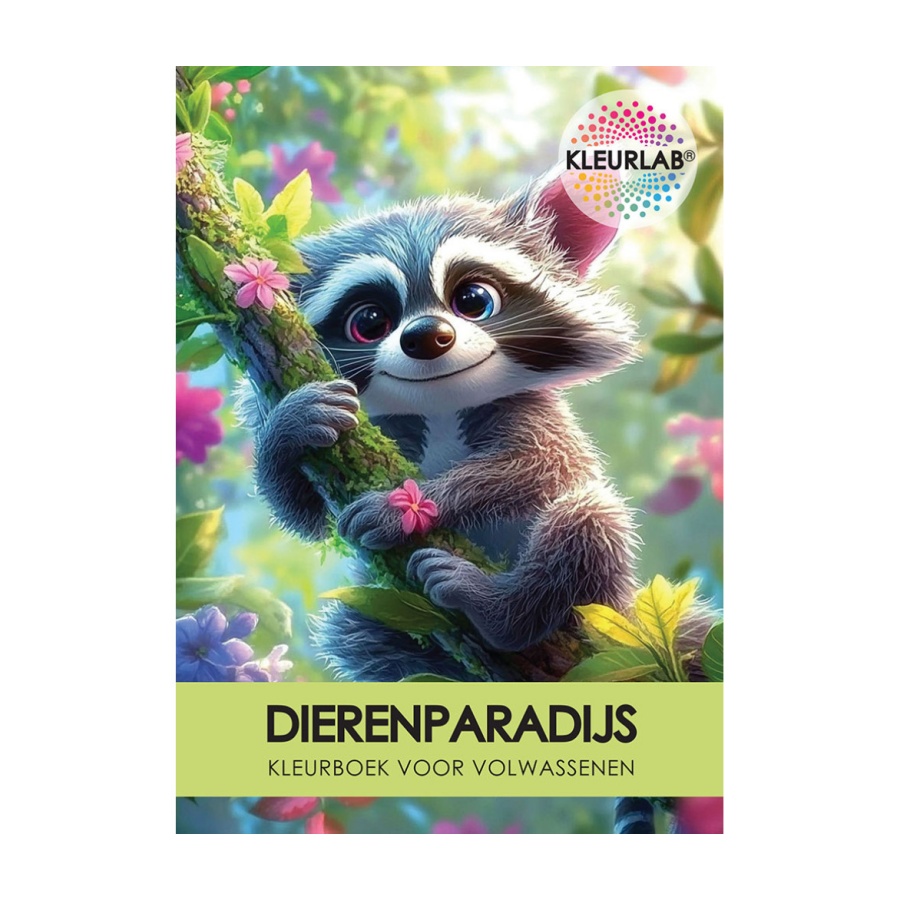 Kleurboek dierenparadijs
