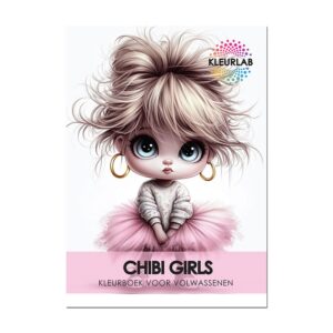Kleurboek chibi girls