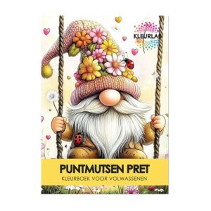 Kleurboek puntmutsen pret