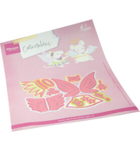 Stansmal engel en fairy accessories by Marleen