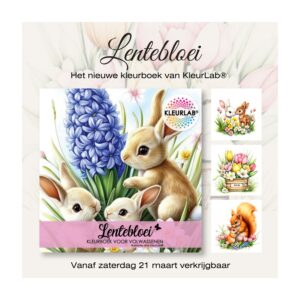 Kleurboek lentebloei