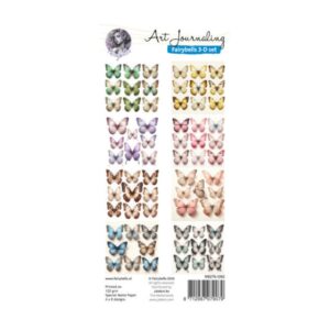 Fairybells 3d set Kleurijke vlinders