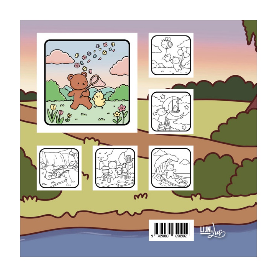 Kleurboek forever friends - Afbeelding 2