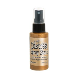 Distress Spray Stain Tarniched Brass