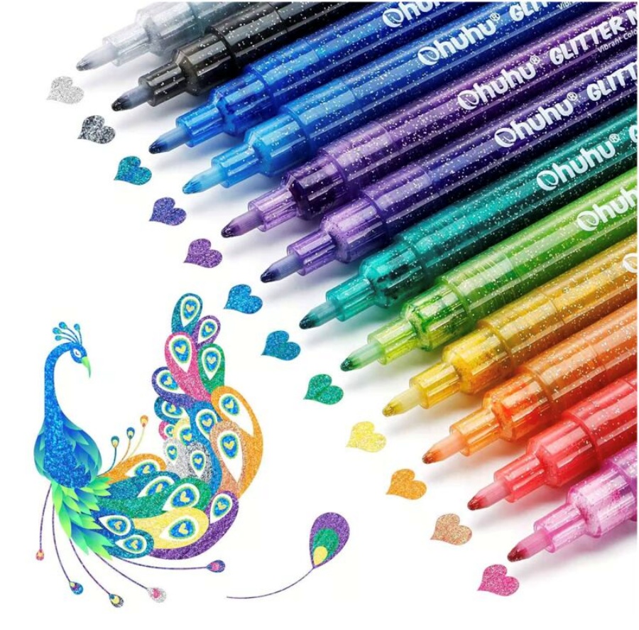 Ohuhu glittermarkers - Afbeelding 2