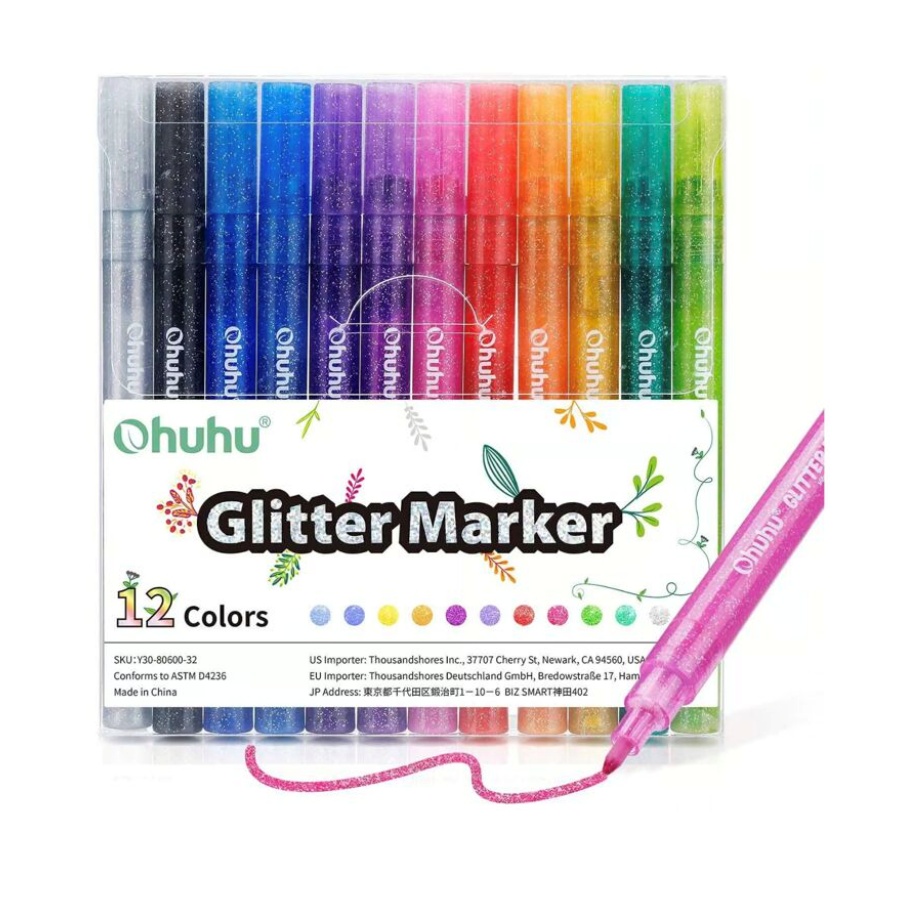 Ohuhu glittermarkers