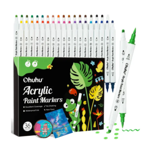 Akaka paintmarkers brush & dot 36 st.