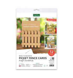 Picket Fence kaarten en enveloppen kraft