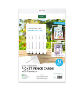 Picket Fence kaarten en enveloppen wit