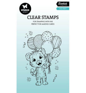 Stempel wild party tijger
