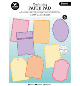 Kaartenmaakblok happy and bright