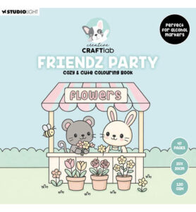 Kleurboek friendz party 2