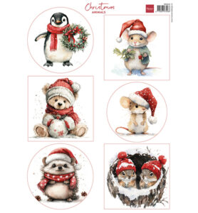 Knipvel christmas animals