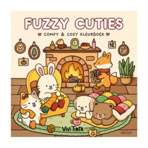 Kleurboek fuzzy cuties