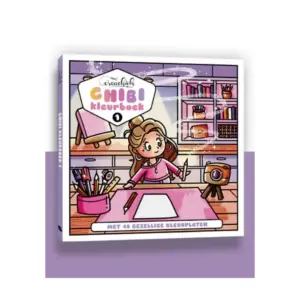 CreaChick kleurboek chibi