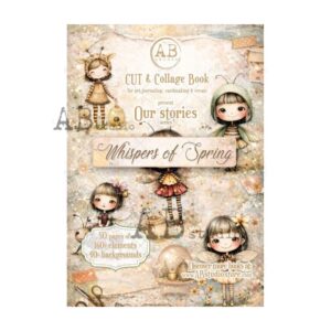 collageboek whispers of spring