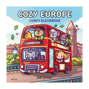 Kleurboek cozy europe