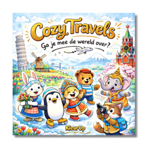 Kleurboek cozy travels