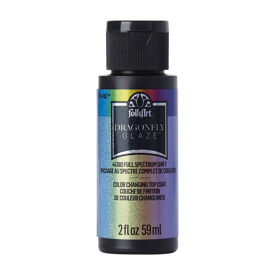 Dragonfly glaze full spectrum shift