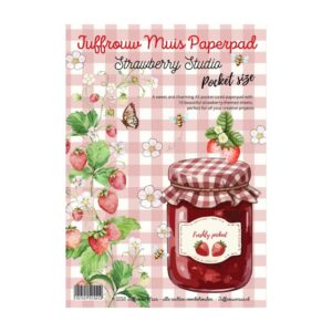 Papierset A5 strawberry studio