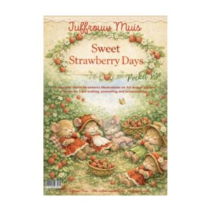 Papierset A6 strawberry garden dreams