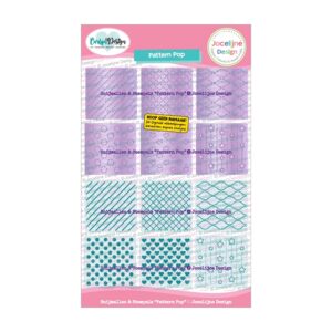 Stansmal & stempel pattern pop