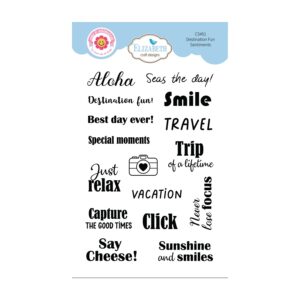 Stempel destination fun sentiments