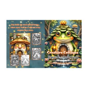 Kleurboek creature cottages