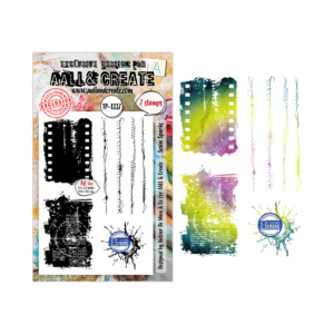 Stempel A6 through the lens sewn sparks