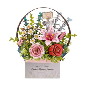3d puzzel bloemenmand