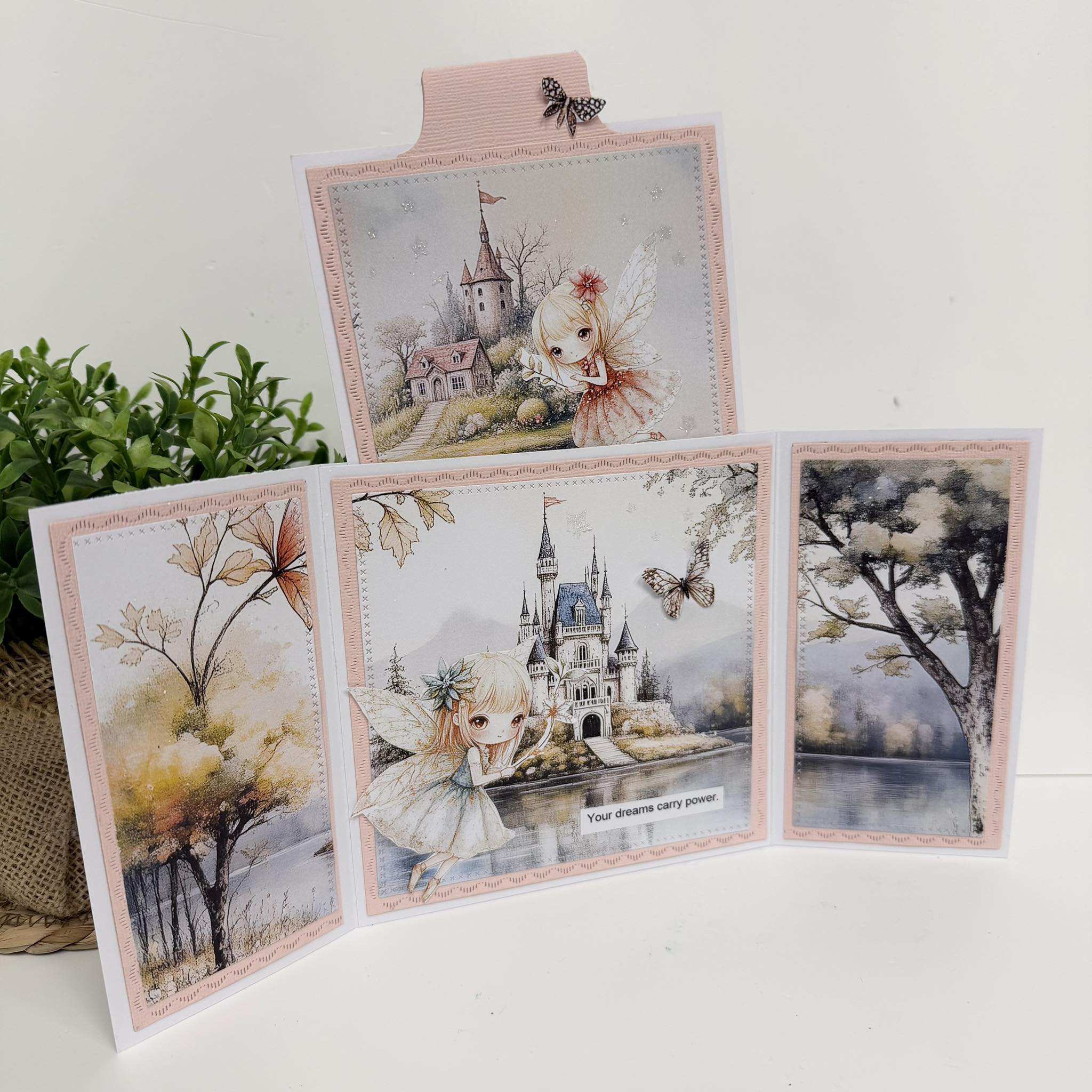 collageboek enchanted spring fairies - Afbeelding 2