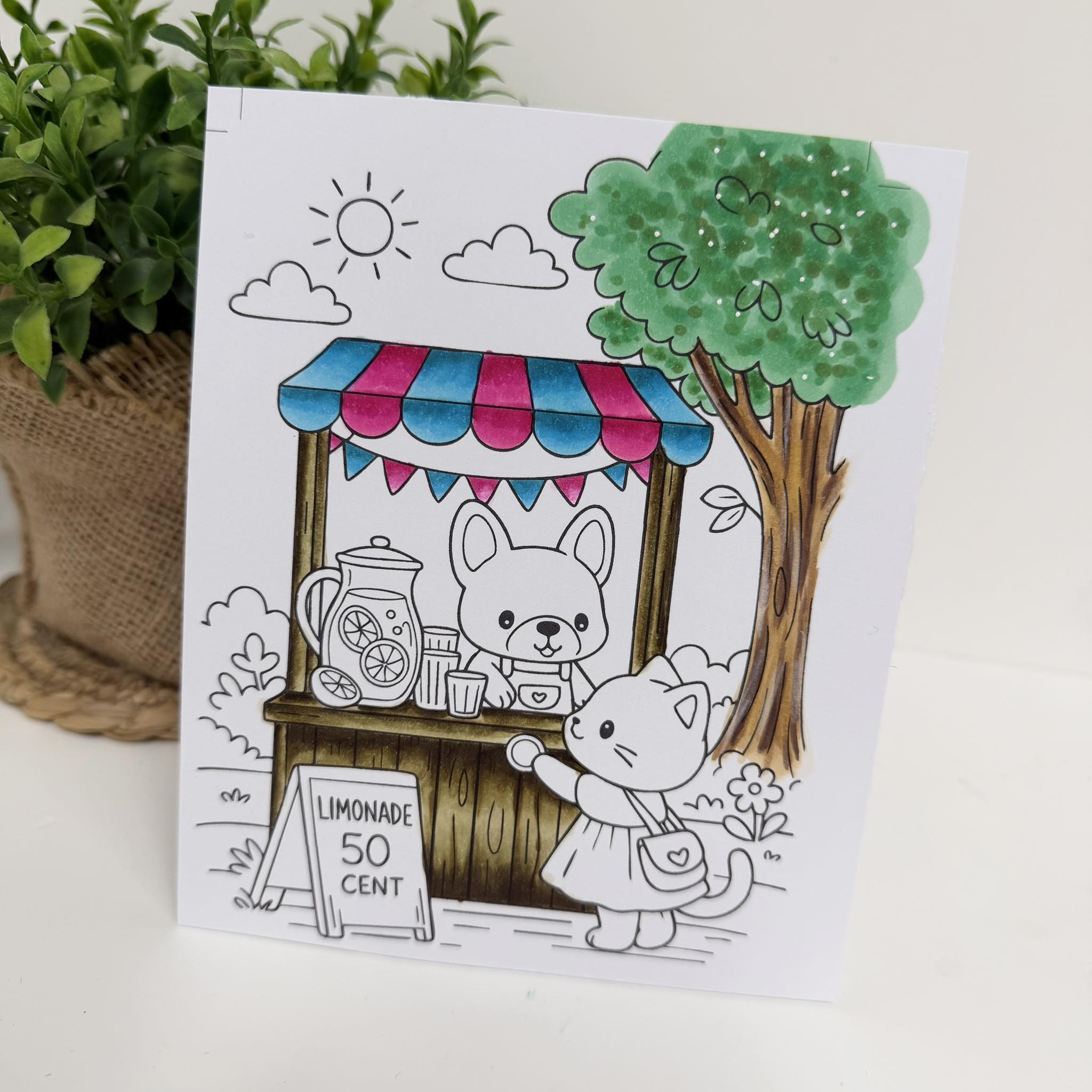 Kleurboek friendz spring - Afbeelding 2