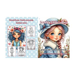 Kleurboek lovely little ladies