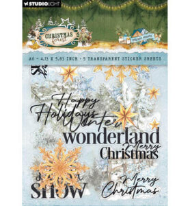 Stickers Elements & texts Christmas Forest