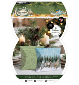 SStansblok pillowbox Christmas Forest