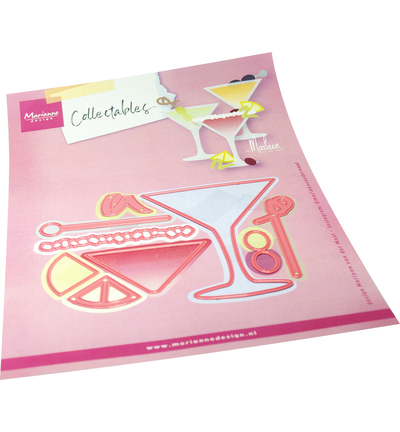 Stansmal martini glas
