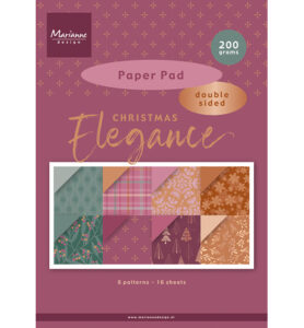 Designpapier christmas elegance A4