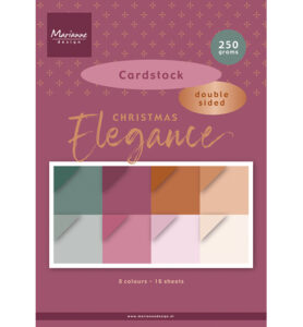 Cardstock christmas elegance A4