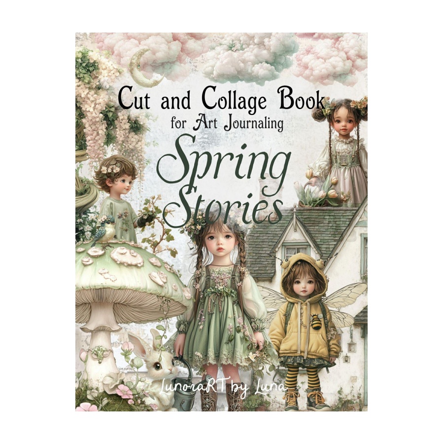 Collageboek spring stories