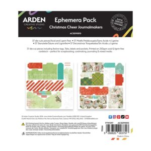 ephemera christmas cheer journalmakers