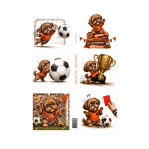 Knipvel voetballen met Joep